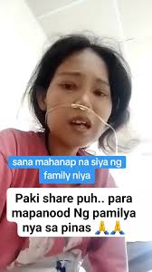 Please mga gusto gustong tumolong po sa Kanya. Lord Pagalingin mo Kapatid  na ito in Jesus Name.Amen