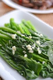 Chinese Broccoli Gai Lan With Minced Garlic Salu Salo Recipes Recipe Gai Lan Chinese Vegetables Broccoli Recipes