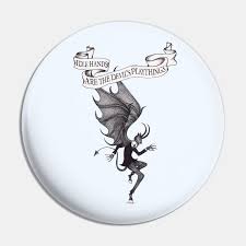 Idle Hands Are The Devils Playthings Pin