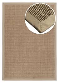 Unsere sisal teppiche nach maß können in den verschiedensten abmessungen und formen über unseren konfigurator bestellt werden. Grober Sisal Teppich Santa Beigemix
