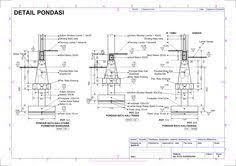 Maybe you would like to learn more about one of these? Gambar Kerja Pondasi 5 Detail Pondasi Arsitektur Denah Rumah Arsitek