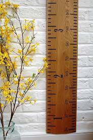 buy personalised wooden height chart ruler by jellibabies at