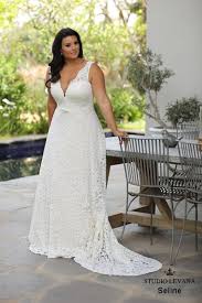 Seline I Curvy Collection By Studio Levana Plus Size Designer Brautkleid Mit Corsage Premium Luxus Bridal Gown I Plus Size Braut Hochzeitskleid Brautmode