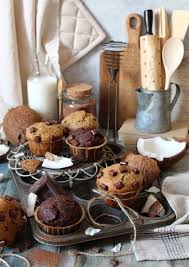 Maybe you would like to learn more about one of these? Muffins Bigusto Al Grano Saraceno Cacao Cocco E Gocce Di Cioccolato Senza Uova Senza Burro Yummyo Clock