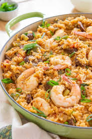 I came up with this recipe because i wanted to use lots of vegetables to keep it healthy, but wanted it to be interesting. Jambalaya With Shrimp And Andouille Sausage Made In One Pot