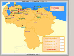 Aprende más sobre las capitales venezolanas usando nuestros 3 quizzes interactivos Mapa De Venezuela Con Sus Estados Y Capitales Mapa Fisico Geografico Politico Turistico Y Tematico