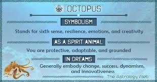 What Does An Octopus Symbolize The Octopus With All Its Charismatic Complexity Embodies Strategy S Spirit Animal Meaning Spirit Animal Totem Octopus Meaning