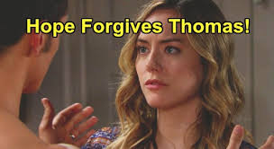 Bold and the beautiful sprang from the minds of william j. The Bold And The Beautiful Spoilers Hope Forgives Thomas After Medical Issue Explains Wild Behavior Unexpected Thope Outcome Celeb Dirty Laundry