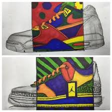 The Shoe Drawing 8th Grade Howardkanter Com Art Lessons Middle School Middle School Art Projects School Art Projects