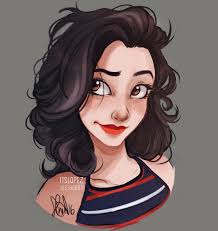 Laia Lopez On Instagram Makes A Self Portrait Just Because Cartoon Drawings Cartoon Girl Drawing Cartoon Art