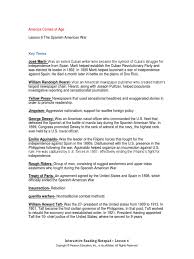 What happened to cuba after the spanish american war? Guided Reading Topic 4 Lesson 6 Docx