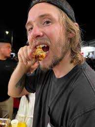 When the chef wants out of father's day lunch service so he spikes his hand  instead of the docket 😂 ~Brendan Young~