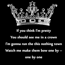 Billie eilish you should see me in a crown song info. You Should See Me In A Crown By Billie Eilish Lyrics Lyric Quotes Billie Eilish