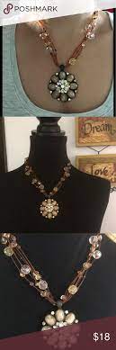 Vintage Vclm Necklace Necklace Statement Necklace Vintage