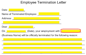 Terminating an employee can be stressful for everyone involved. Free Employee Termination Letter Template Pdf Word Eforms