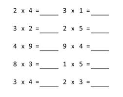 X 0 x 1 x 2 x 3 x 4 x 5 x 6 x 7 x 8 x 9 x 10 Printable Worksheets For Preschool Kindergarten Von Kidsmathzone