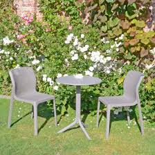Find kitchen & dining sets at wayfair. Europa Step Turtle Dove Dining Table With 2 Bit Chairs Bistro Set Zn Dsteps 02dbis Morale Garden Furniture
