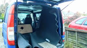 Camper Van Conversion Day 9 10 Carpet Lining The Carpenter S Daughter Camper Van Conversion Camper Van Mercedes Vito Camper