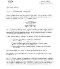 It's an opportunity to showcase your writing and communication skills. 19rb1018q0016 Rfq Cover Letter U S Embassy In Serbia