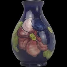 Check spelling or type a new query. Mid 20thc Moorcroft Clematis Pattern Ovoid Vase With Queen Mary Label Sally Antiques
