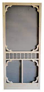 X 3 mm tempered glass storm kit for 36 in. Screen Tight Wcol36 36 Inch Colonial Wood Screen Door At Sutherlands
