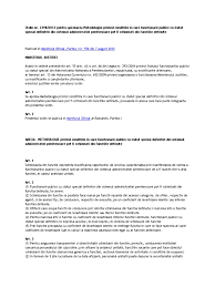 Asadar, modificarea locului de munca se face ca regula cu acordul salariatului, prin act aditional la cim. Omj Schimbare Si Mutare Din Functie