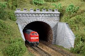 Mit oberleitung oder ohne oberleitung? Tunnelportale Zweigleisig Modellbahn Shop Von Auhagen De Modelleisenbahn Zubehor