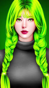 ผู้สาวผมเขียว 🍏 #gta #fivem #procreate #รับวาดรูป  #ว#วัยรุ่นfivemว#วัยรุ่นgtat#ts4d#drawingg#gta5g#greenhair