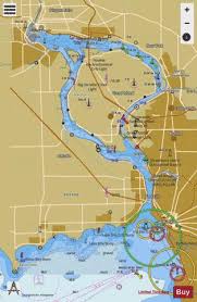 Upper Niagara River Marine Chart Us14832_p1156