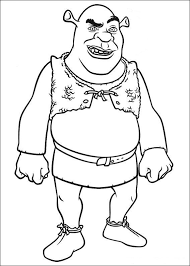 Shrek 4 Coloring Pages Coloringpages1001 Com Cartoon Coloring Pages Shrek Coloring Pages
