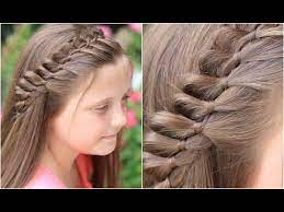 4 Strand French Braid Pinback Cute Girls Hairstyles Youtube