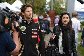 French formula 1 driver for haas f1 team father husband friend twitter see more of romain grosjean on facebook. Romain Grosjean Lotus F1 Team With His Wife Marion Jolles F1 Season Watch F1 Winter Jackets