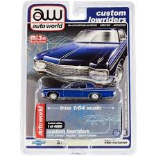 Check spelling or type a new query. 1970 Chevrolet Impala Sport Coupe Blue Metallic Custom Lowriders Ltd Ed To 4800 Pcs 1 64 Diecast Model Car By Autoworld Target
