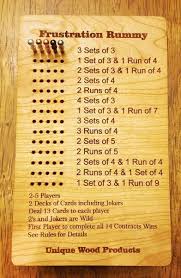 Frustration Rummy Boards In 2020 Rummy Game Family Card Games Fun Card Games