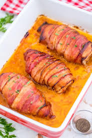This can also be made with thigh fillets (boneless, skinless). Bacon Wrapped Chicken Breasts Recipe Sweet And Savory Meals