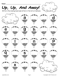 The alphabet worksheets and online activities. Printable Lowercase Alphabet Worksheet Fill In The Missing Letters H Supplyme