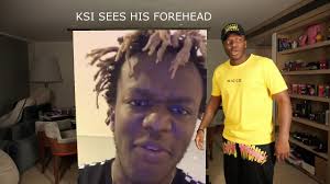 None of these videos are for my own profit or use, all credit goes to the sidemen, im just a fan showing some funny clips from their time as the sidemen#shorts. Ksi Scared Of His Own Forehead Green Screen Challenge Youtube