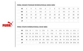 Puma Soccer Cleats Size Chart Sale Up To 38 Discounts