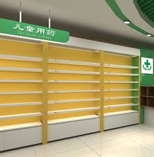 Medical Shop Racks Display Furniture Design Shop Interior Design