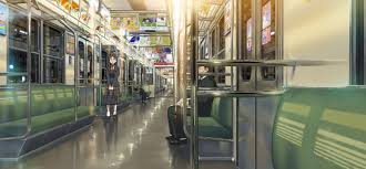 Anime Train Interior Anime Scenery Anime Anime Background