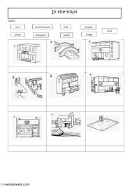 Places In Town Online Worksheet You Can Do The Exercises Online Or Download The Worksheet As Pdf Kindergarten Worksheets Worksheets Summer School Programs