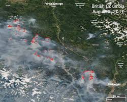 In 2017, with major fires currently raging in ashcroft, princeton and gustafsen. Over 100 Active Wildfires In British Columbia Wildfire Today