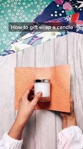 Follow along and find out how to wrap other objects in the rest of our how to wrap ser. Wrap A Candle Or Put It In A Gift Bag Giftwrapping Candle Hack Learnontiktok Lovelockdown