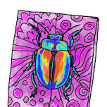 Second Saturday All Ages Art: June Bug Paintings