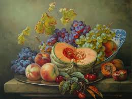 Gabor Toth Cross Paintings Fruit Painting Still Life