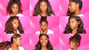 Cute short black hairstyles 2013. 9 Summer Fun Hair Styles For Your Side Part Sew In Youtube