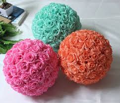 Kissing balls, also known as pomander balls or rose flower balls, are made with lovely silk rose flowers. 6 8inch 17cm Wedding Flower Ball Centerpieces Silk Rose Kissing Balls Pomanders Decorative Hanging Flower Ball Decoration Flower Ball Decoration Silk Rosesflower Ball Centerpieces Aliexpress