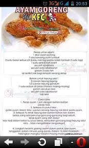 Czech german croatian italian english dutch french spanish danish latin finnish swedish norwegian russian. Ayam Goreng Kfc Recipes Savoury Dishes Malaysian Food