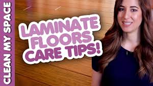Steam mops allow you to clean without the need for detergents to sanitize your floors. Laminate Floor Cleaning Care Tips Clean My Space Youtube