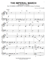 The imperial march (darth vader's theme), is a musical theme present in the star wars franchise. The Imperial March Darth Vader S Theme Big Note Piano Print Now